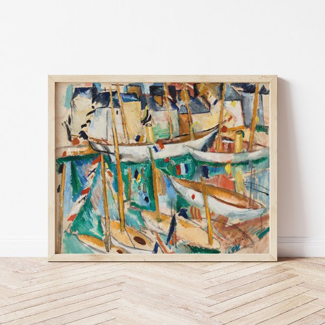 Affiche Les Bateaux | Raoul Dufy (Créateur téléchargé)