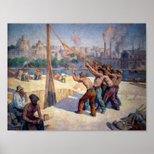 Affiche Les batteurs de pieux