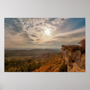 Affiche Les Baux-de-Provence, France