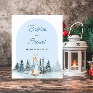 Affiche Les bébés lapins d'hiver sont des arches douces