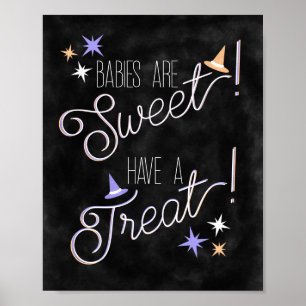 Affiche Les bébés sont doux ! Faites-vous plaisir ! Faveur