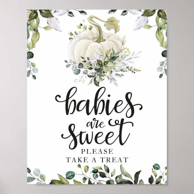 Affiche Les Bébés Sont Mignons, Prenez un Petit Cadeau (Devant)