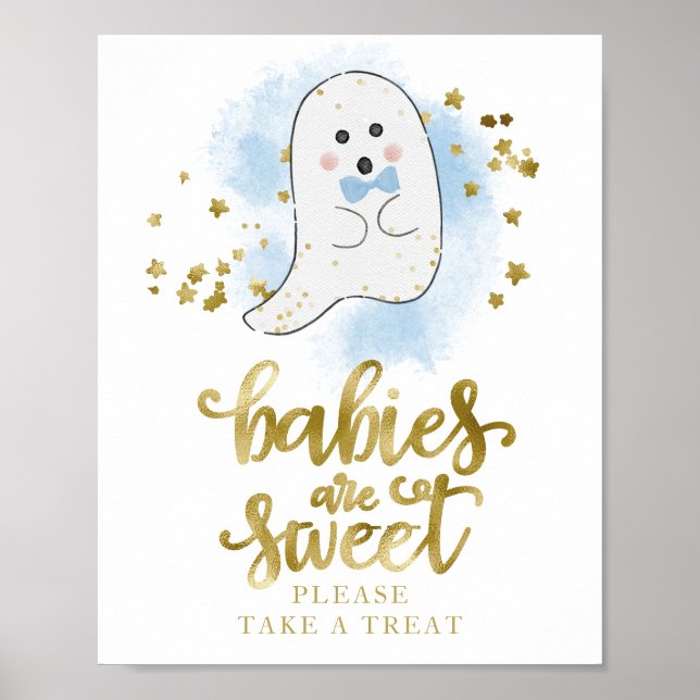 Affiche Les Bébés Sont Mignons, Prenez un Petit Cadeau (Devant)