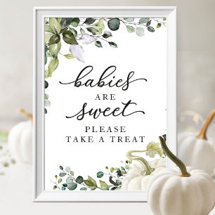 Affiche Les Bébés Sont Mignons, Prenez un Petit Cadeau