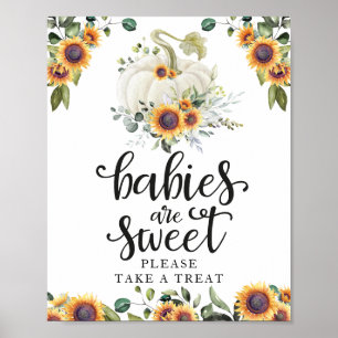 Affiche Les Bébés Sont Mignons, Prenez un Petit Cadeau S'i