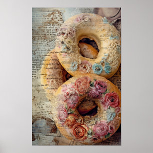 Affiche Les beignets floraux