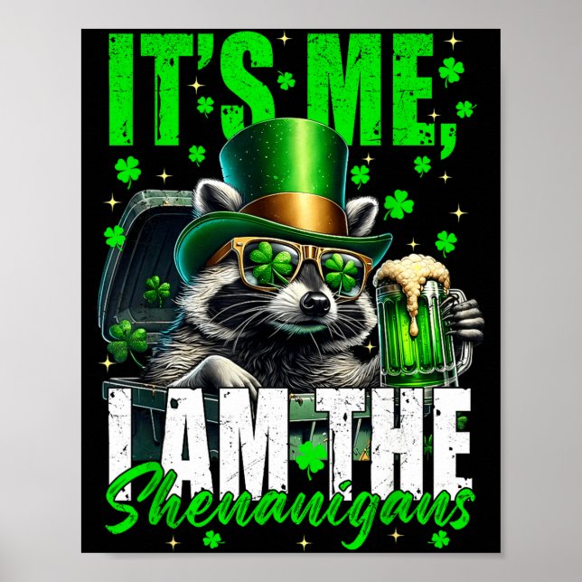 Affiche Les bêtises, drôle de jour de la Saint-Patrick ave (Devant)