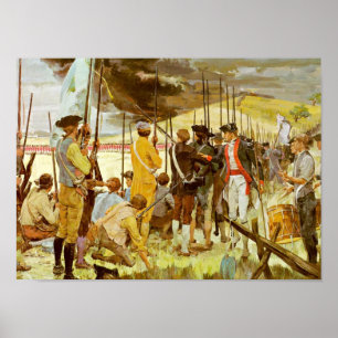 Affiche "… Les blancs de leurs yeux ! ," colline de soute