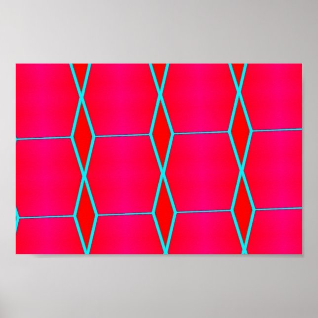 Affiche Les Bleachers placent le meilleur abstrait (Devant)