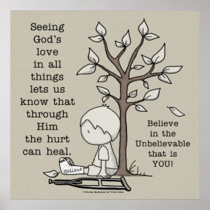 Affiche Les blessures peuvent guérir