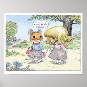 Affiche Les Blondes ont plus de plaisir à présenter Wallac