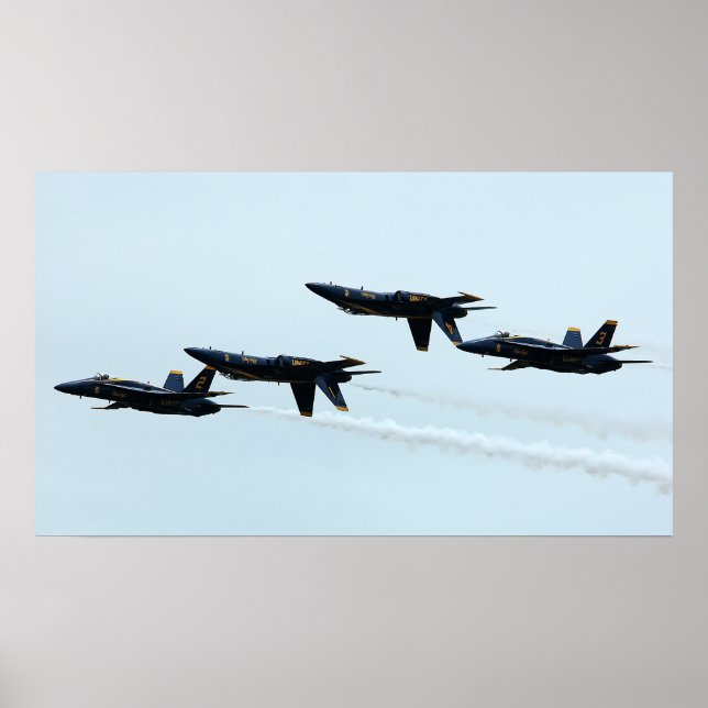 Affiche Les Blue Angels (Devant)
