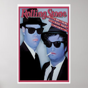 Affiche Les Blues Brothers 1979 Rolling Stones Magazine