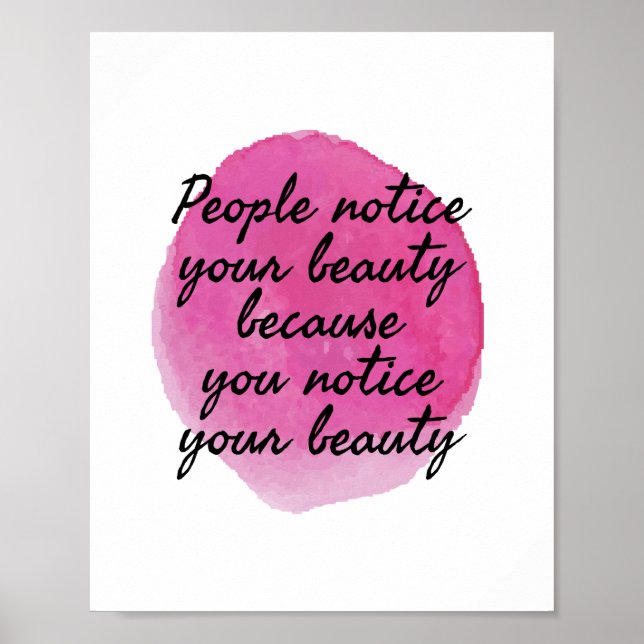 Affiche les bonnes vibes disent pour l'amour de soi et l'a (Devant)