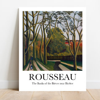 Affiche Les bords de la Bièvre près de Bicêtre par Roussea