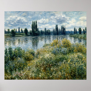 Affiche Les bords de Seine à Vétheuil