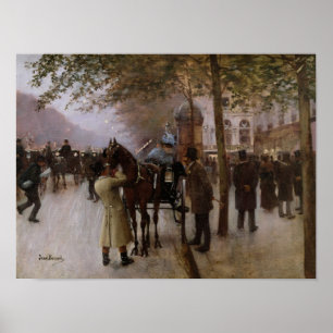 Affiche Les boulevards, même devant