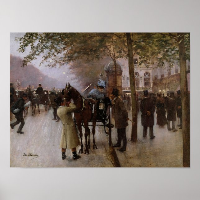 Affiche Les Boulevards, Soirée devant (Devant)