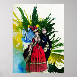 Affiche Les Bourbons français par Michael Moffa