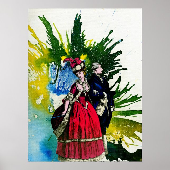 Affiche Les Bourbons français par Michael Moffa (Devant)