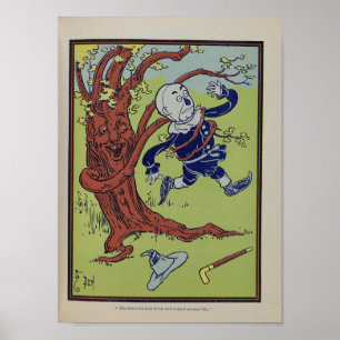 Affiche Les branches se penchèrent et s'enroulèrent autour