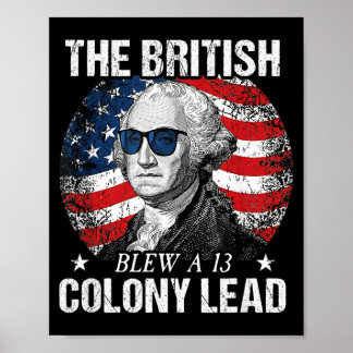 Affiche Les Britanniques Ont Perdu Une Avance De 13 Coloni