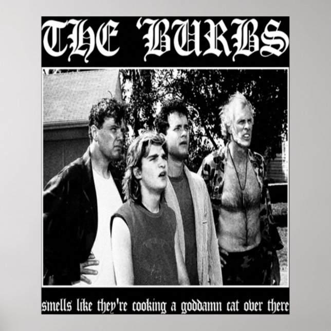 Affiche Les burbs (Devant)