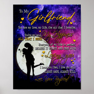 Affiche Les cadeaux de Giramie Lettre à ma copine