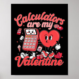 Affiche Les calculatrices sont mon professeur de maths val