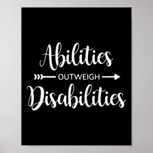 Affiche les capacités l'emportent sur les handicaps psycho