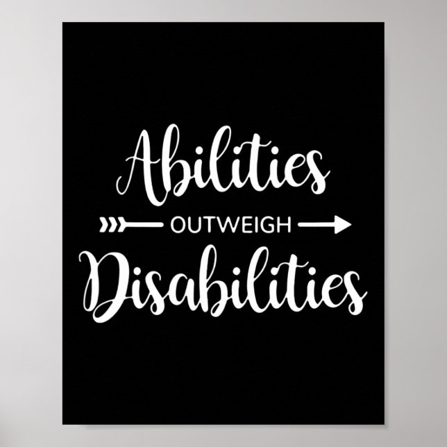 Affiche les capacités l'emportent sur les handicaps psycho (Devant)