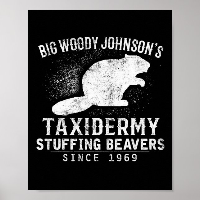 Affiche Les castors de farce de Big Woody Johnson (Devant)