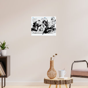 Affiche Les Cavaliers : La Divine Deluxe "Original Art"
