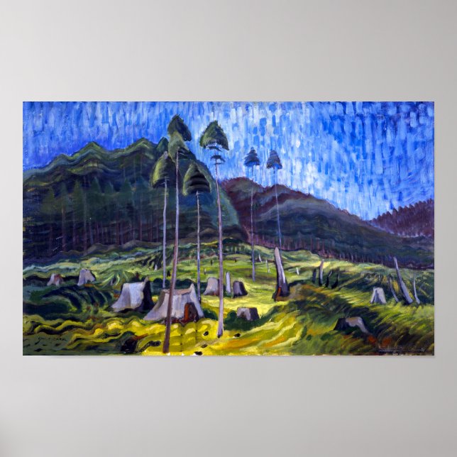 Affiche Les chances et les fins | Emily Carr | (Devant)