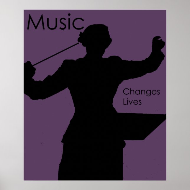 Affiche Les changements musicaux vivent (Devant)