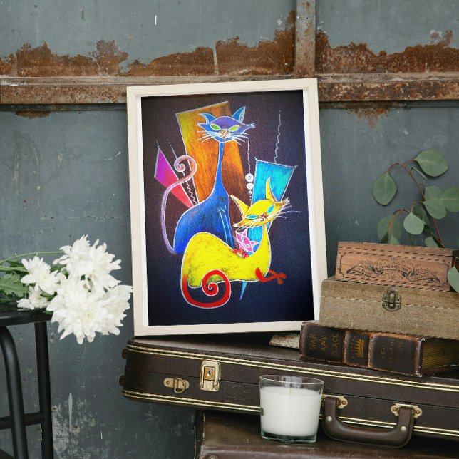 Affiche Les chats (Créateur téléchargé)