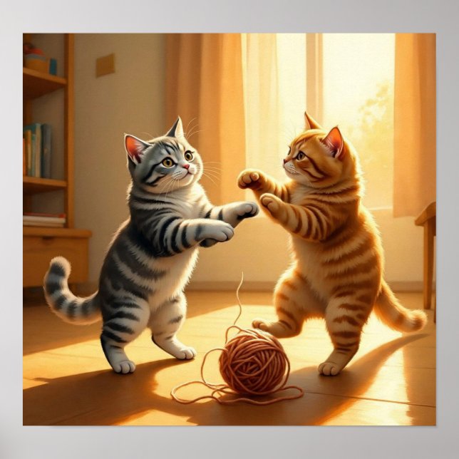 Affiche Les chatsMeow (Devant)