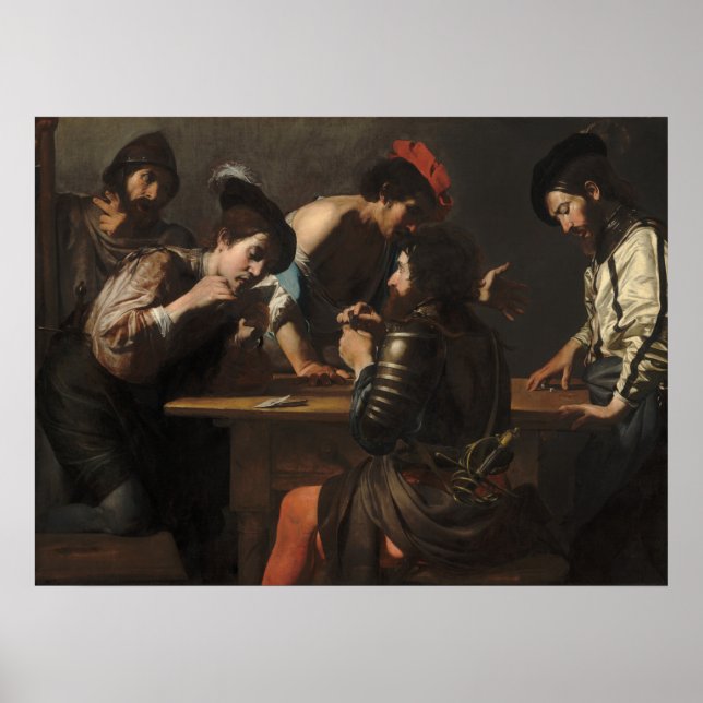 Affiche Les Cheats - Valentin de Boulogne Art (Devant)