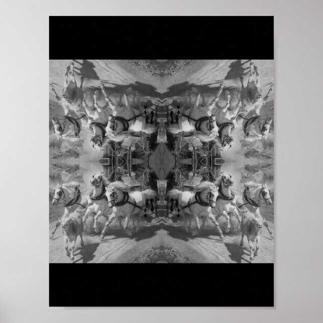 Affiche Les Chevaux du Gothard (Devant)