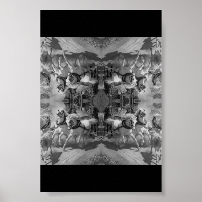 Affiche Les Chevaux du Gothard (Devant)