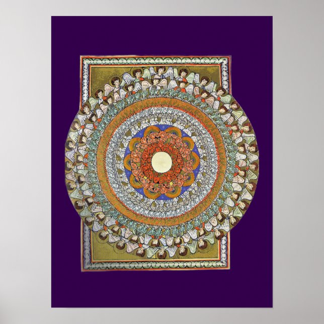 Affiche Les Chœurs d'Anges (Hildegarde de Bingen) (Devant)
