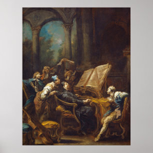 Affiche Les Choristes - Alessandro Magnasco Fine Art Affic