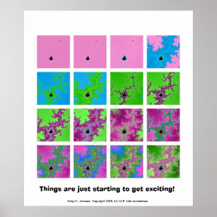 Affiche Les choses commencent à devenir excitantes !