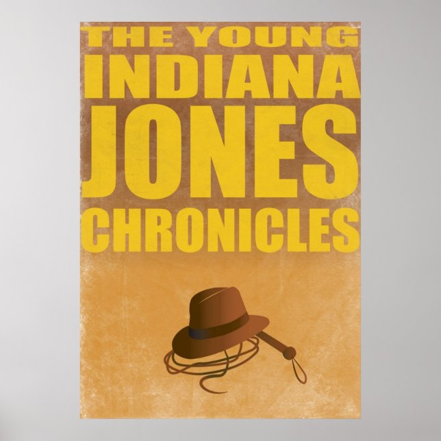 Affiche Les Chroniques du jeune Indiana Jones (Devant)