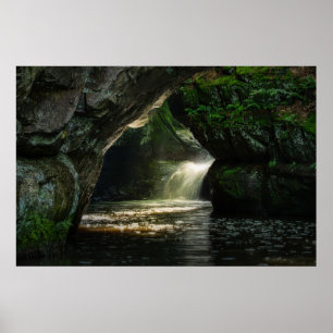 AFFICHE LES CHUTES D'EAU