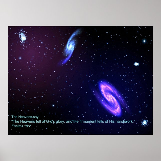 Affiche Les cieux (Devant)