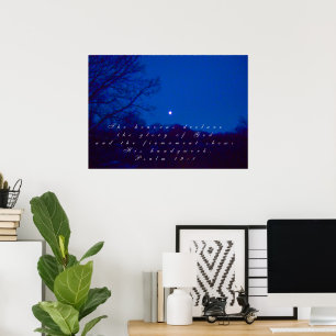 Affiche Les Cieux Déclarent