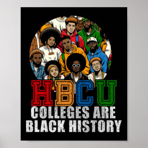 Affiche Les Collèges Sont Le Mois De L'Histoire Des Noirs