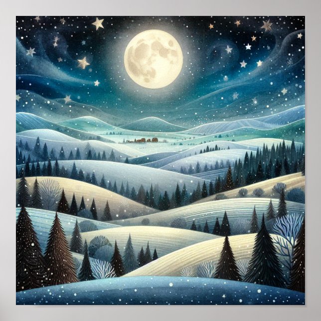 Affiche Les collines (Devant)