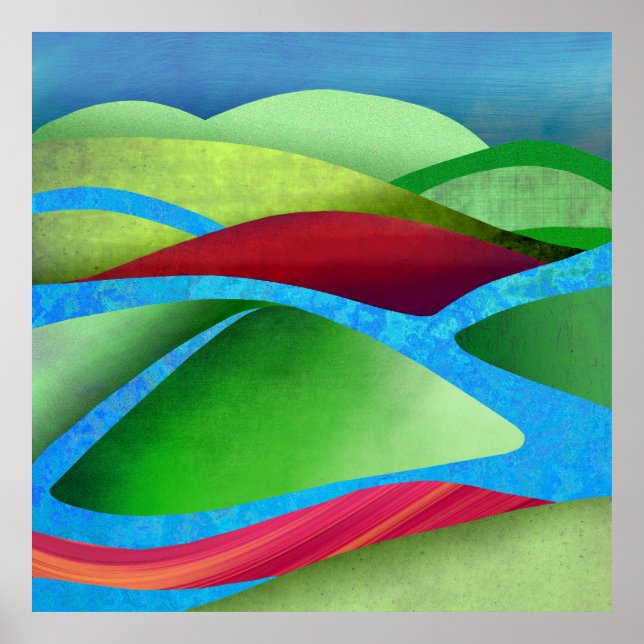 Affiche Les Collines Sur La Glace (Devant)